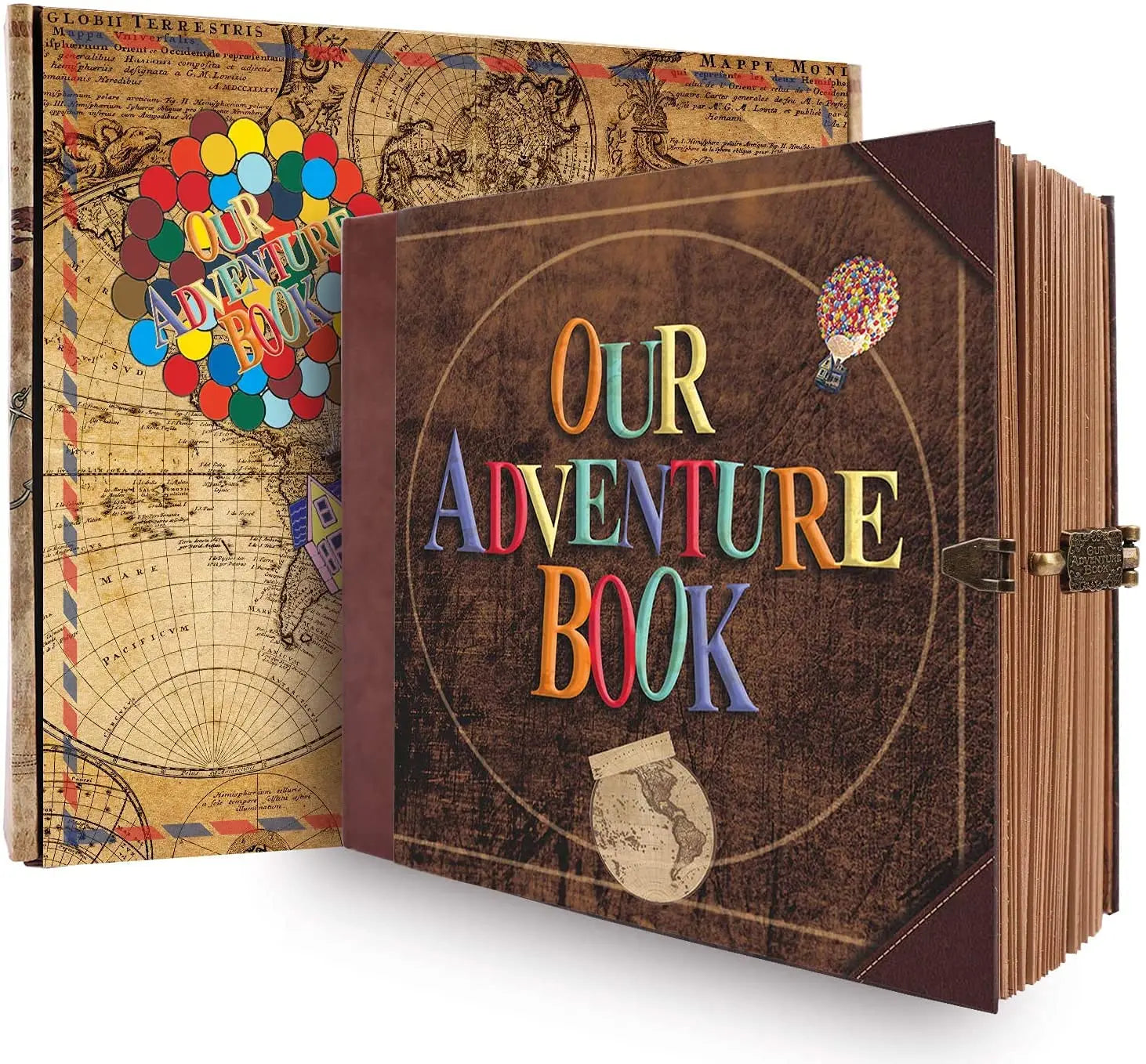 146-Page Photo Album Scrapbook | Our Adventure Book |