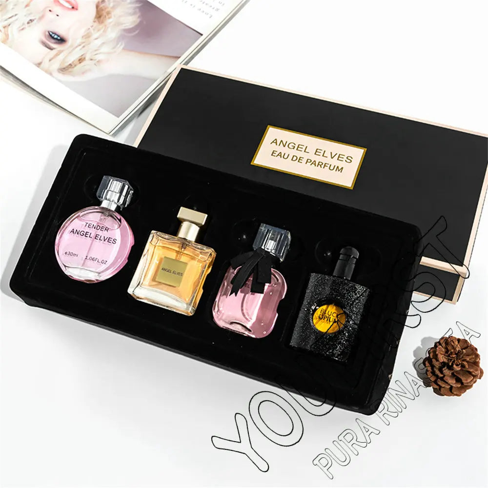 Women's Perfume Set - Long-Lasting Floral & Fruity Fragrance