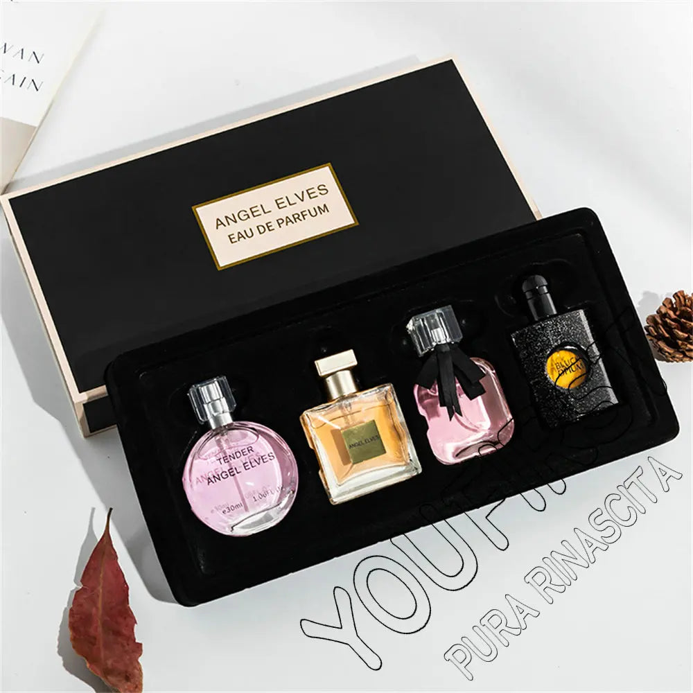 Women's Perfume Set - Long-Lasting Floral & Fruity Fragrance