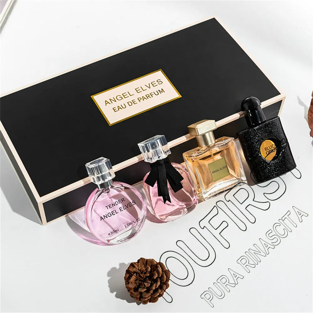 Women's Perfume Set - Long-Lasting Floral & Fruity Fragrance